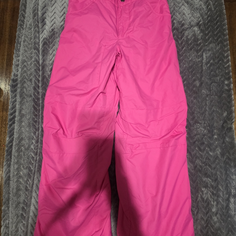Columbia Hot Pink Kids Snow Pants